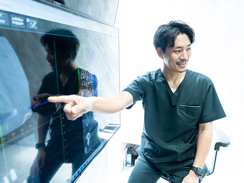 カウンセリングにはじっくり時間をとります